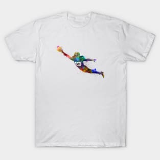 American football in watercolor T-Shirt